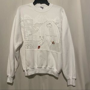 Vintage Grandma Barn Sweatshirt